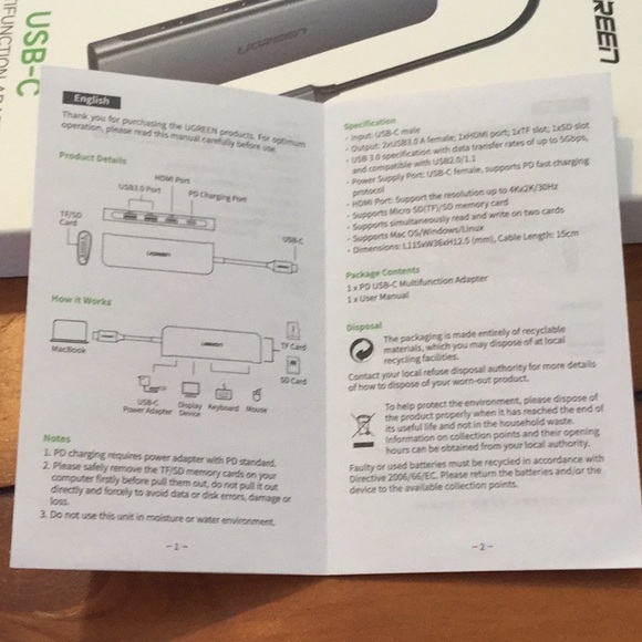 USB-C Multifunction Adapter - Picture 5 of 5